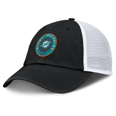 Fanatics Miami Dolphins Averie Trucker Adjustable Hat Black