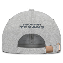 Fanatics Houston Texans Front Office Adjustable Hat Heather Gray