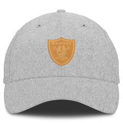 Fanatics Las Vegas Raiders Front Office Adjustable Hat Heather Gray