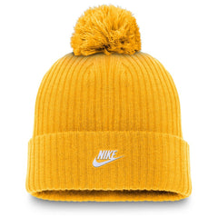 Pittsburgh Pirates Nike Cooperstown Collection Patch Cuffed Knit Hat with Pom - Gold - Nike on Sale