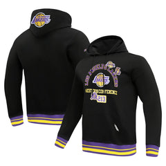 Los Angeles Lakers Pro Standard Area Code Pullover Hoodie Black