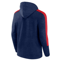 Minnesota Twins Fanatics Gains Fleece Full-Zip Hoodie - Heather Navy - Fanatics Lifestyle