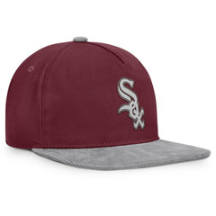 Chicago White Sox Fanatics Front Office Snapback Hat - Wine - Fanatics Sale