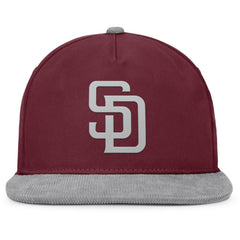 San Diego Padres Fanatics Front Office Snapback Hat - Wine - Fanatics Sale