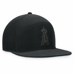 Los Angeles Angels Fanatics Horizon Snapback Hat - Black - Fanatics Lifestyle