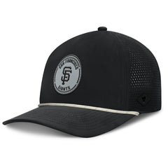 San Francisco Giants Fanatics Signature A-Frame Adjustable Hat - Black - Fanatics Discount