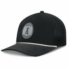 Los Angeles Angels Fanatics Front Office Performance A-Frame Adjustable Hat - Black - Fanatics Lifestyle
