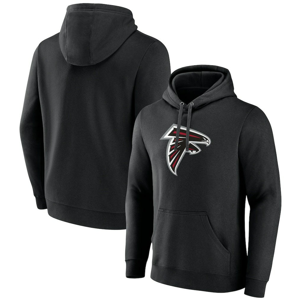 Atlanta Falcons Primary Logo Pullover Hoodie Black