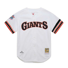 Will Clark San Francisco Giants Mitchell & Ness Cooperstown Collection 1989 Authentic Jersey - White - Mitchell & Ness Lifestyle