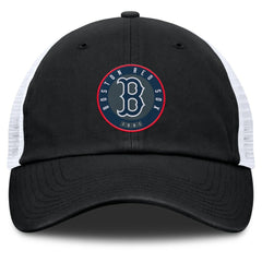 Boston Red Sox Fanatics Averies Adjustable Hat - Black/White - Fanatics Online