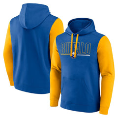 Buffalo Sabres Logo Athletic Deliver Fleece Pullover Hoodie - Royal - NHL 201230189
