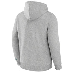 Fanatics Miami Dolphins Legacy Fleece Pullover Hoodie Heather Gray