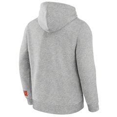 Fanatics Cleveland Browns Legacy Fleece Pullover Hoodie Heather Gray