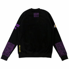 Los Angeles Lakers NBA x Two Hype Unisex Culture & Hoops Heavyweight Pullover Sweatshirt - Black