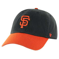 San Francisco Giants '47 Clean Up Adjustable Hat - Black/Orange - 47 brand Sale