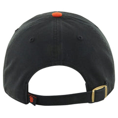 San Francisco Giants '47 Clean Up Adjustable Hat - Black/Orange - 47 brand Sale