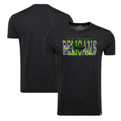 New Orleans Pelicans Sportiqe City Edition Comfy Tri-Blend T-Shirt Heather Black
