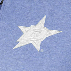 Dallas Stars Antigua Women's White Logo Mentor Quarter-Zip Jacket - Lavender - NHL 201249304