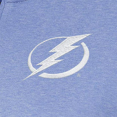 Tampa Bay Lightning Antigua Women's White Logo Mentor Quarter-Zip Jacket - Lavender - NHL 201249324