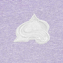 Colorado Avalanche Antigua White Logo Hunk Quarter-Zip Pullover - Lavender - NHL 201249510