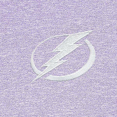 Tampa Bay Lightning Antigua White Logo Hunk Quarter-Zip Pullover - Lavender - NHL 201249511