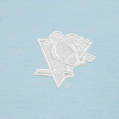 Pittsburgh Penguins Antigua White Logo Bright Quarter-Zip Pullover - Powder Blue - NHL 201249654