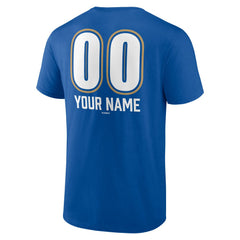 Kansas City Royals Personalized Name & Number Fastball T-Shirt - Royal - MLB Discount