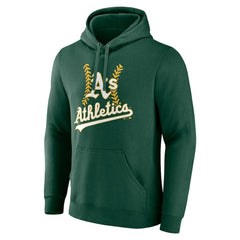 Athletics Personalized Name & Number Fastball Pullover Hoodie - Green - MLB on Sale
