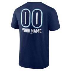 Tampa Bay Rays Personalized Name & Number Fastball T-Shirt - Navy - MLB on Sale