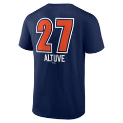 Jose Altuve Houston Astros Fastball Player Name & Number T-Shirt - Navy - MLB Discount