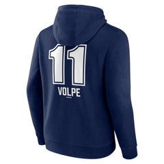 Anthony Volpe New York Yankees Fastball Player Name & Number Pullover Hoodie - Navy - MLB Online