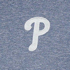 Philadelphia Phillies Antigua Hunk Quarter-Zip Top - Heather Navy - MLB on Sale