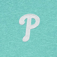 Philadelphia Phillies Antigua Hunk Quarter-Zip Top - Mint - MLB Lifestyle