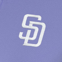San Diego Padres Antigua Women's Finish Quarter-Zip Pullover Top - Purple - MLB Sale