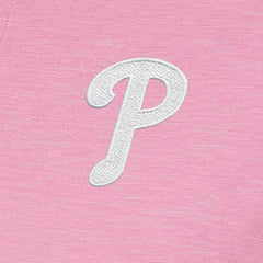 Philadelphia Phillies Antigua Women's Mentor Quarter-Zip Pullover Top - Pink - MLB Discount