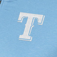 Texas Rangers Antigua Women's Mentor Quarter-Zip Pullover Top - Light Blue - MLB Online