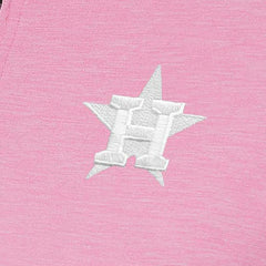 Houston Astros Antigua Women's Mentor Quarter-Zip Pullover Top - Pink - MLB Lifestyle