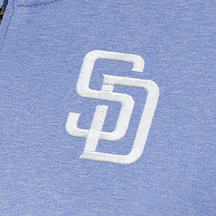 San Diego Padres Antigua Women's Mentor Quarter-Zip Pullover Top - Lavender - MLB Sale