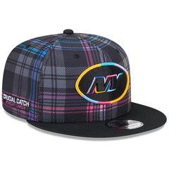 New York Jets New Era 2024 NFL Crucial Catch Plaid 9FIFTY Snapback Hat Black