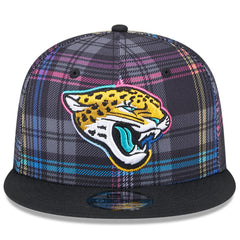 Jacksonville Jaguars New Era Youth 2024 NFL Crucial Catch 9FIFTY Snapback Hat Black