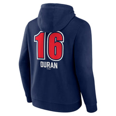 Jarren Duran Boston Red Sox Fastball Player Name & Number Pullover Hoodie - Navy - MLB Online