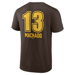 Manny Machado San Diego Padres Fastball Player Name & Number T-Shirt - Brown - MLB Online