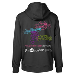 San Francisco Giants Levelwear Podium Vintage Pullover Hoodie - Black - MLB Sale