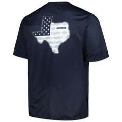 Columbia Dallas Cowboys Terminal Tackle Omni-Shade Texas T-Shirt Navy