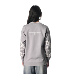 Vegas Golden Knights The Wild Collective Unisex Tie-Dye Double Collar Pullover Sweatshirt - Gray - NHL 201271292