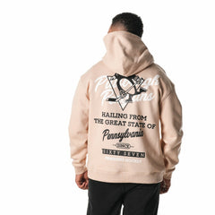 Pittsburgh Penguins The Wild Collective Unisex Pullover Hoodie - Cream - NHL 201271299