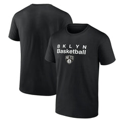 Brooklyn Nets Pick & Roll Coverage T-Shirt Black