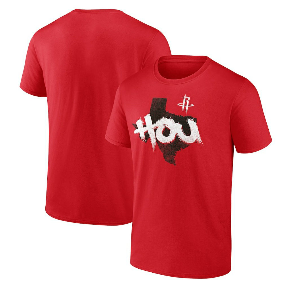 Houston Rockets Pick & Roll Coverage T-Shirt Red