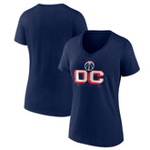 Washington Wizards Pick & Roll Coverage V-Neck T-Shirt Navy