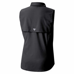 Columbia Tampa Bay Buccaneers Women's PFG Tamiami Omni-Shade Sleeveless Button-Up Shirt Black